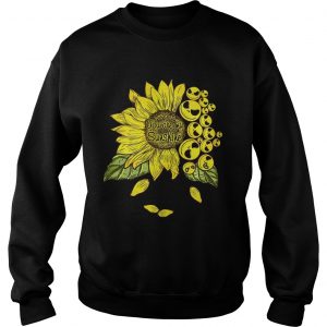 Face Jack Skellington you are my sunshine Sunflower Sweatshirt