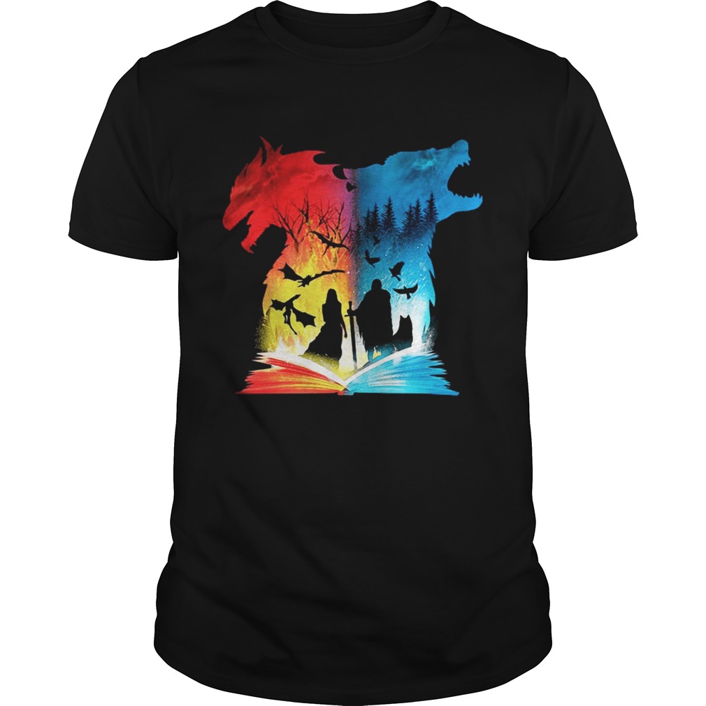 Game Of Thrones Book of fire and ice shirt