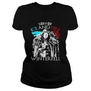 Game of Thrones Son of ice and fire winterfell Ladies Tee
