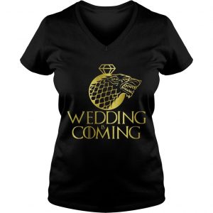 Game of Thrones Wedding coming Ladies Vneck