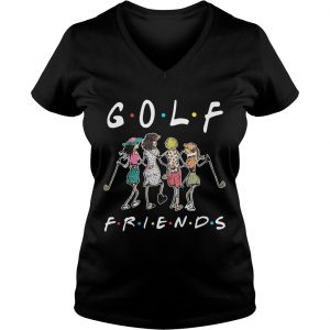 Golf friends girl Ladies Vneck