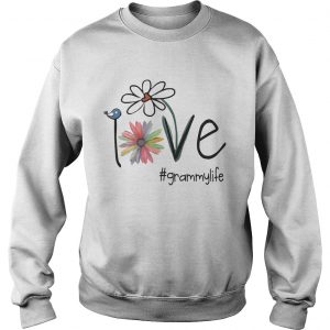 Grammy Life Bird Flower Love Sweatshirt