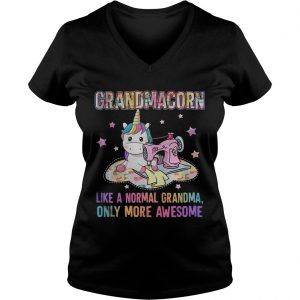 Grandmacorn like a normal grandma only more awesome Ladies Vneck