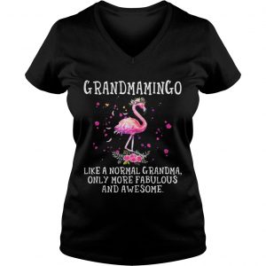 Grandmamingo like a normal grandma only more fabulous and awesome Ladies Vneck