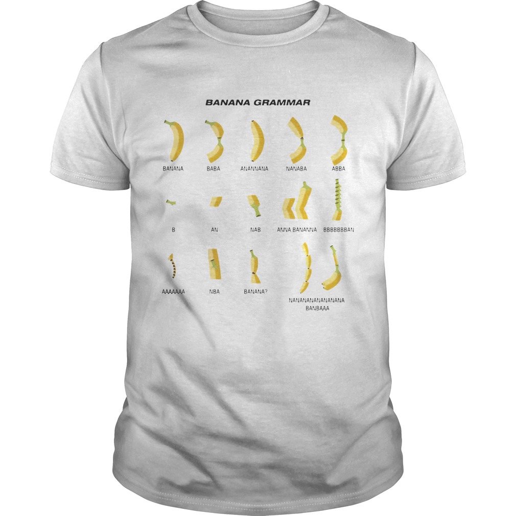 Banana Grammar shirt