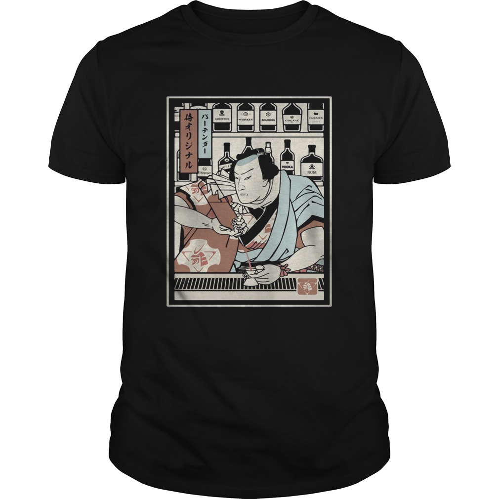 Bartender Samurai shirt
