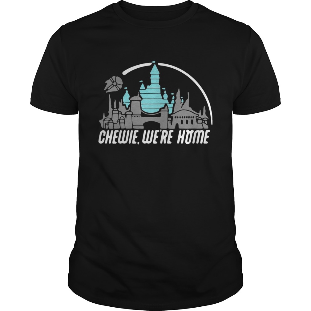 Disney Star Wars Chewie we’re home shirt