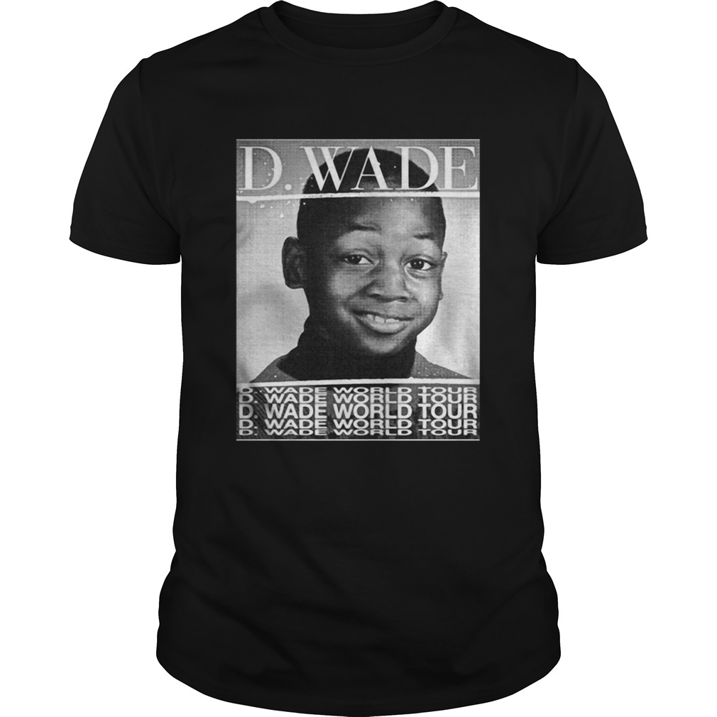 Dwyane Wade World Tour shirt