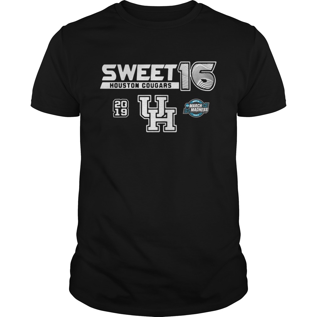 Houston Cougars 2019 NCAA Basketball Tournament March Madness Sweet 16 tshirt