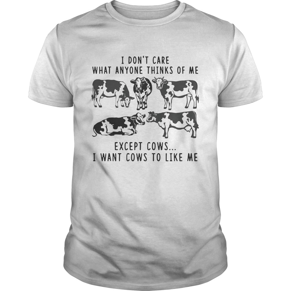 I Don’t Care What Anyone Thinks Of Me Funny Gift Shirts