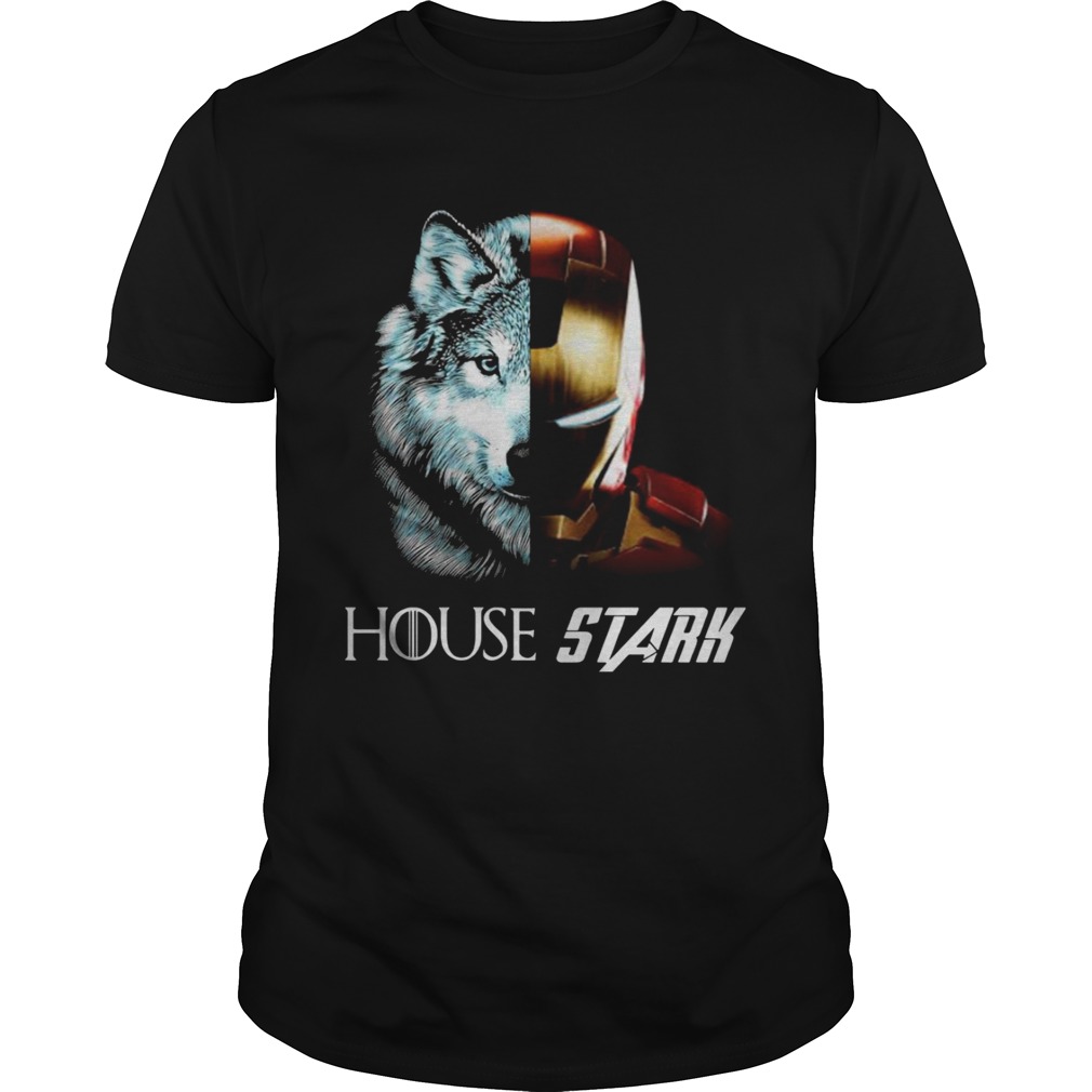Ironman GOT House Stark shirt