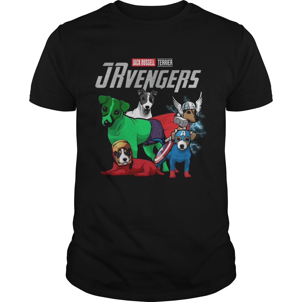 Jack Russell Terrier JRvengers Avengers endgame shirt