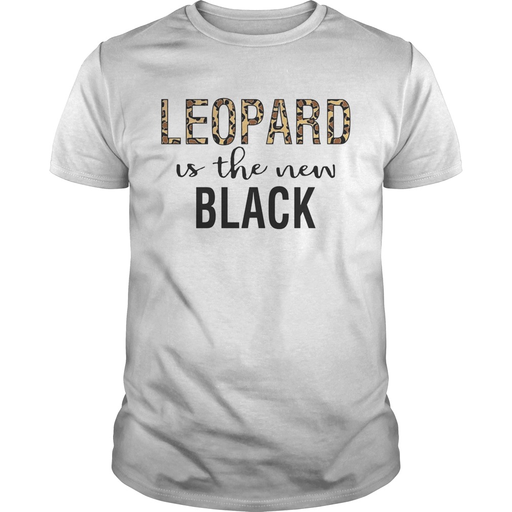 Leopard is the new black shirt
