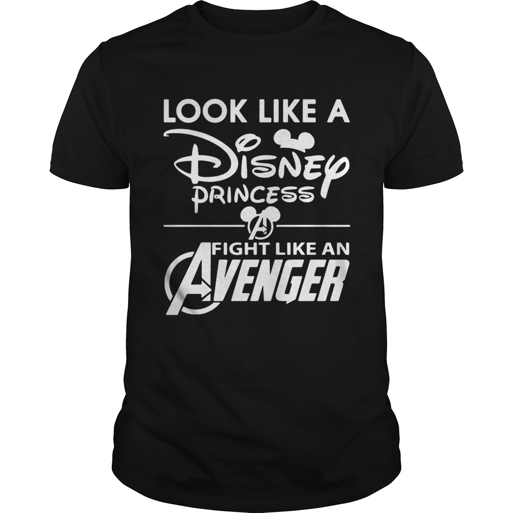 Look like a Disney princess fight like an Avenger shirt