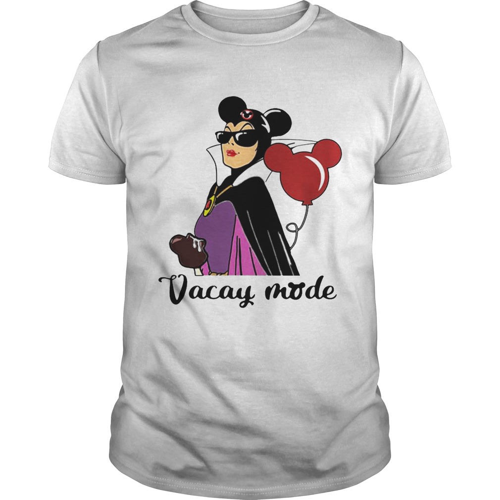 Maleficent vacay mode balloon Mickey Mouse shirt
