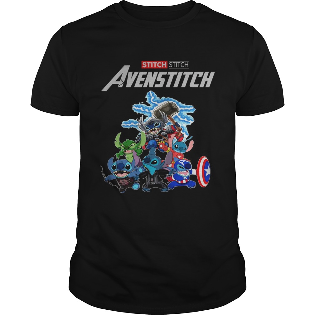 Marvel Avengers endgame Stitch Avenstitch shirt