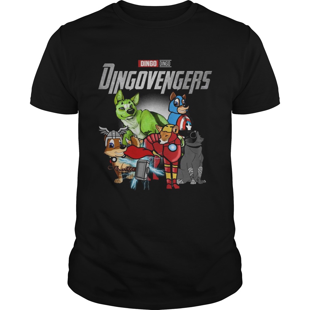 Marvel Dingo Dingovengers Avengers endgame shirt