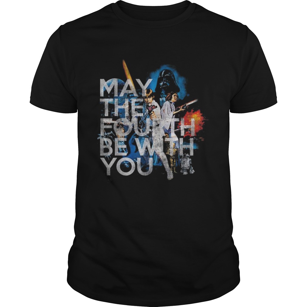May the fourth be with you star wars day shirt
