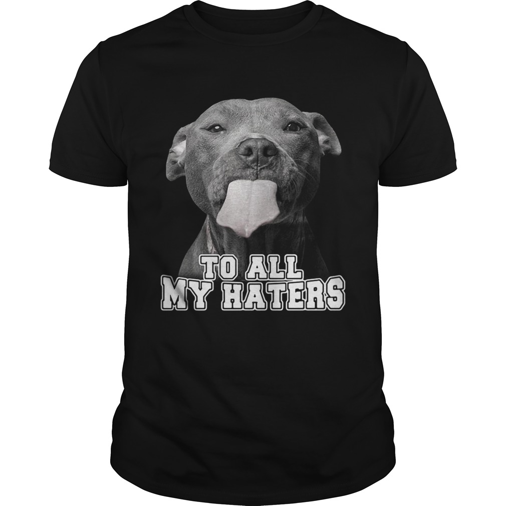 Pitbull to all my haters shirt