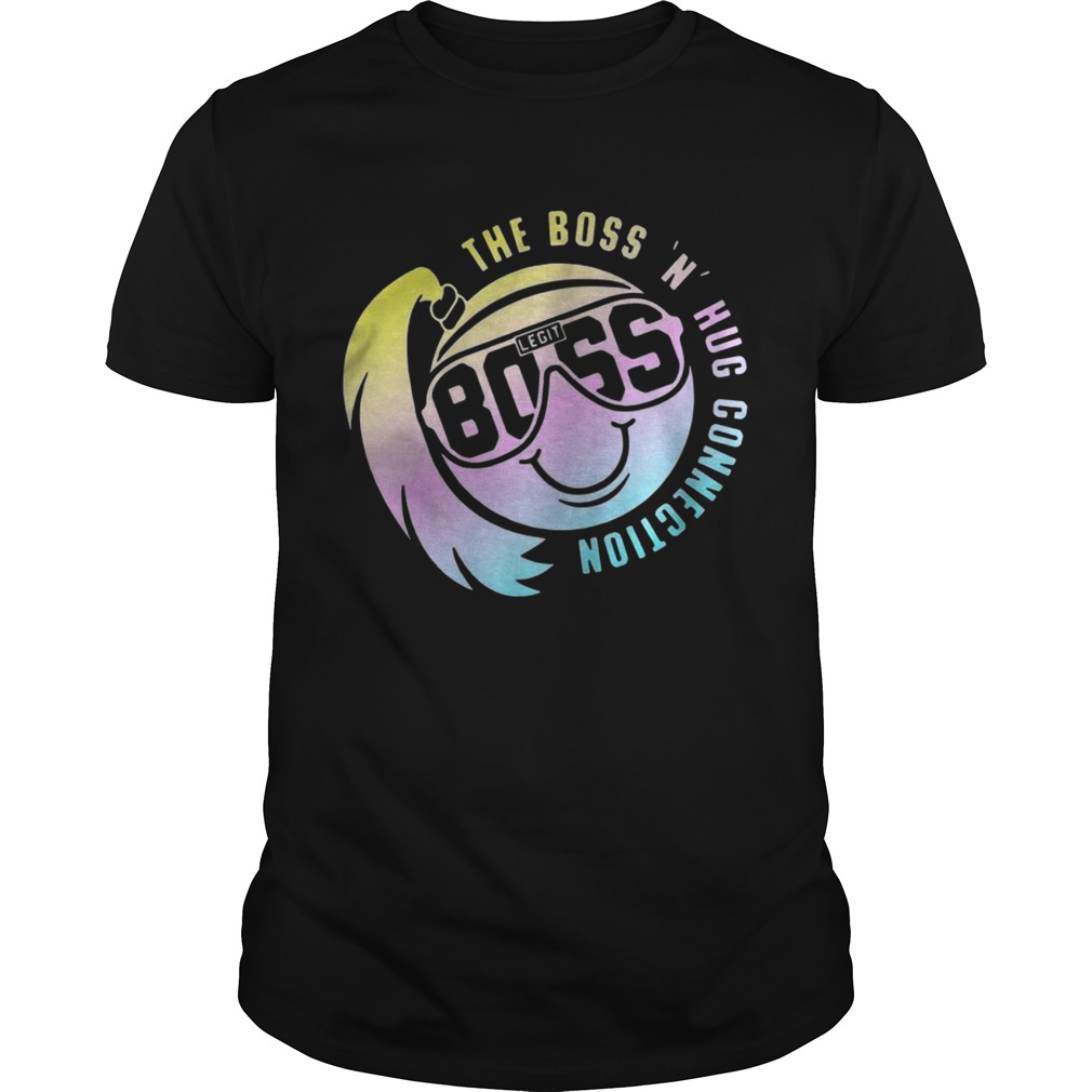 Smiley Face The Boss N Hug Connection shirt