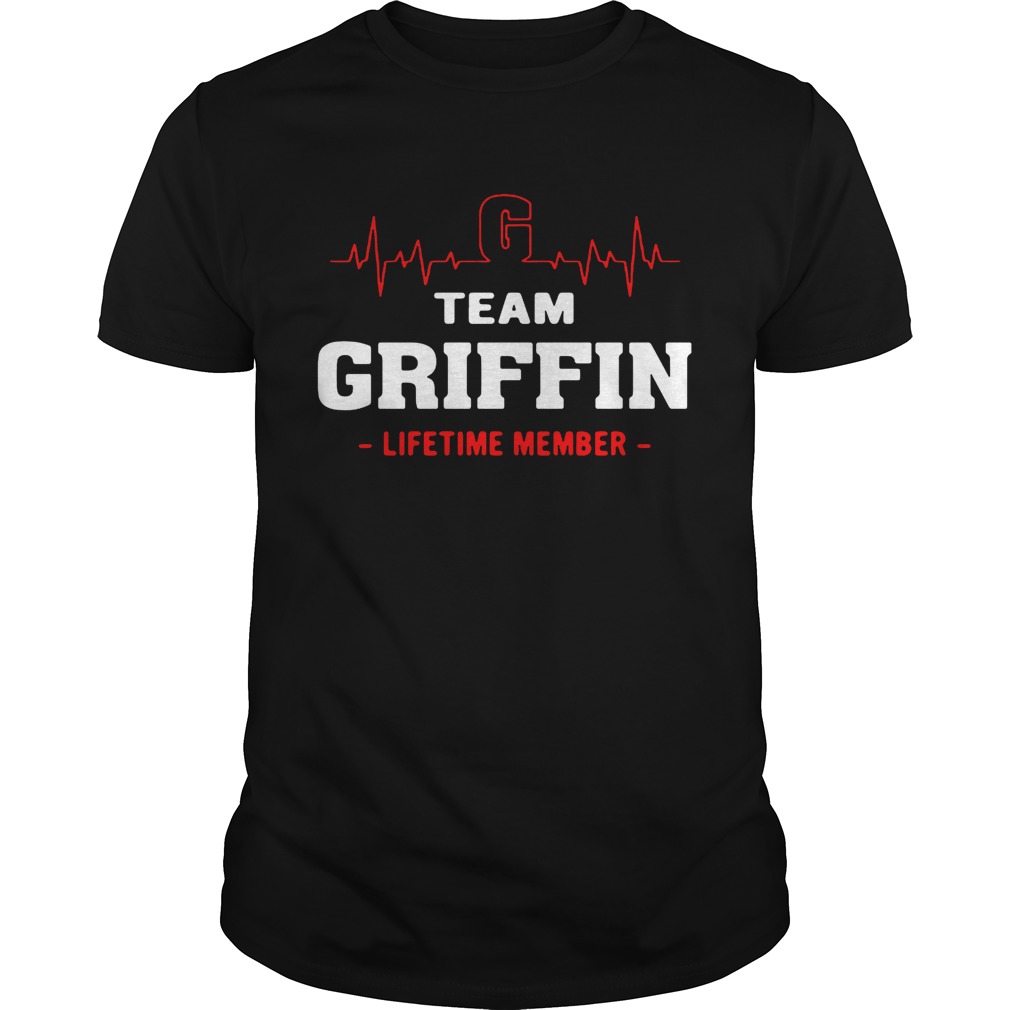 Team Griffin lifetime member shirt