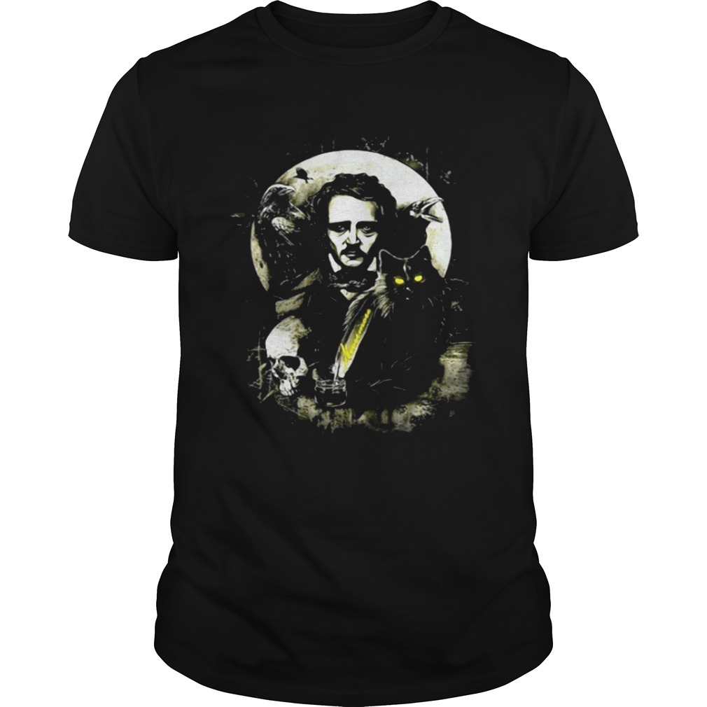 The Raven and The Black Cat Edgar Allan Poe shirt