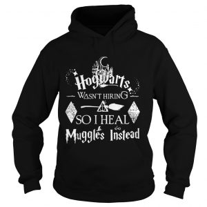 Harry Potter Hogwarts was not hiring so I heal Muggles instead Hoodie
