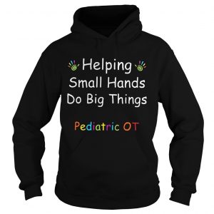 Helping Small Hands Do Big Things Pediatric OT Hoodie
