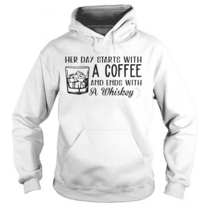 Her day starts with a coffee and ends with a whiskey Hoodie