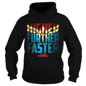 Higher Further Faster Captain Marvel Hoodie