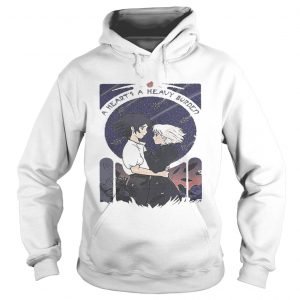 Howl and Sophie a hearts heavy burden hoodie