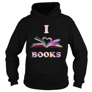 I Love Book Hoodie