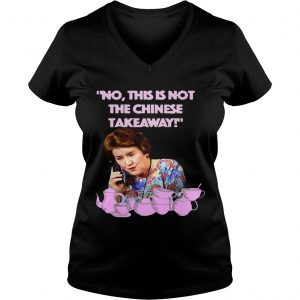 Keeping up appearances Hyacinth Bucket this is not the Chinese takeaway Ladies Vneck