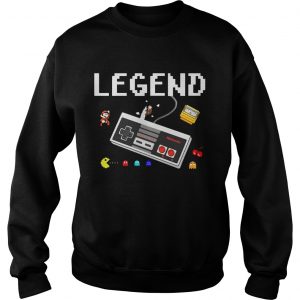 Legend With Retro ControllerThe Modern Retro Gamer Toddler Sweatshirt