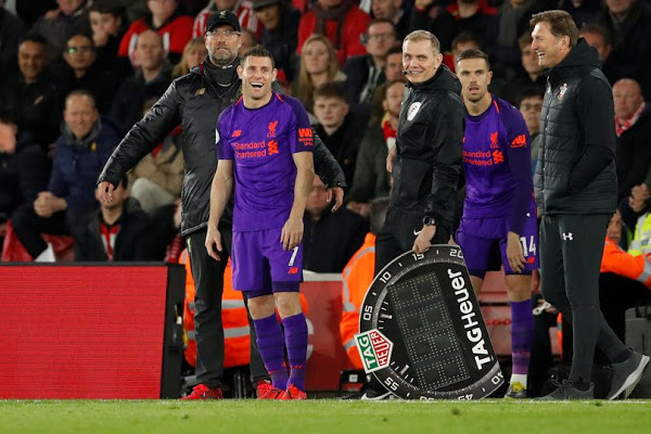 Liverpool demonstrate title credentials at Saints, winning by any means necessary