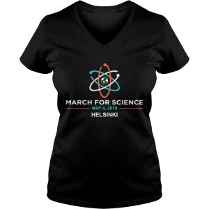 March for Science 2019 Helsinki Ladies Vneck