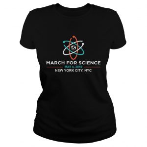 March for Science 2019 NYC New York City Ladies Tee