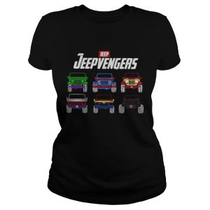 Marvel Avenger Endgame Jeep Jeepvengers Ladies Tee