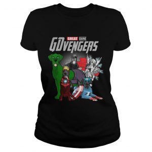 Marvel Avengers Endgame Great Dane GDvengers Ladies Tee