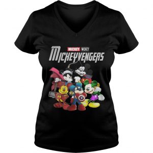 Marvel Avengers Endgame Mickey Mickeyvengers Ladies Vneck