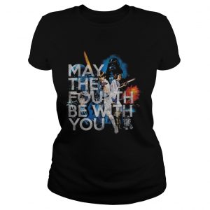 May the fourth be with you star wars day Ladies Tee