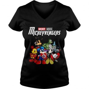 Mickey mouse Mickeyvenger Marvel Avengers Endgame Ladies Vneck