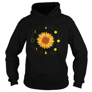 Moon phases sunflower Hoodie