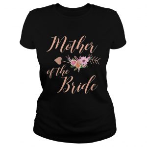 Mother of the Bride TShirtWedding Party Shirt Ladies Tee