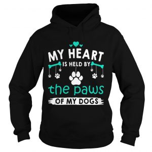 My Heart Is Held By The Paws Of My Dogs Hoodie