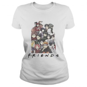 Naruto characters Friends ladies tee
