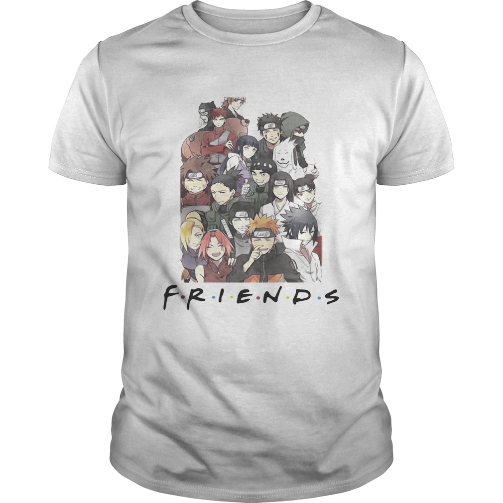Naruto characters Friends shirt