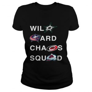 Nhl Wild Card Chaos Squad Ladies Tee