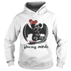 Night Fury Toothless vacay mode balloon mickey mouse Hoodie