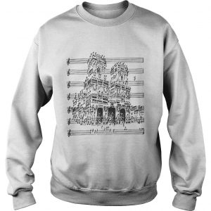 Notre Dame de Paris music sheet Sweatshirt